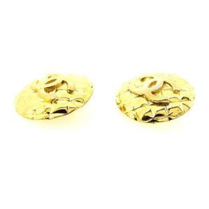 CHANEL Earring gold Women Authentic secondhand
